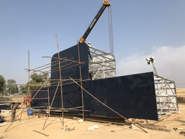 Highest Dual Billboard on Unipole Installed at Eighteen Islamabad